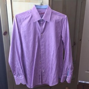 Robert Graham lavender button down.